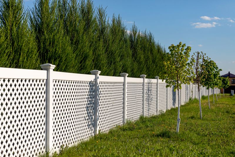 Pvc Lattice Fence Installation