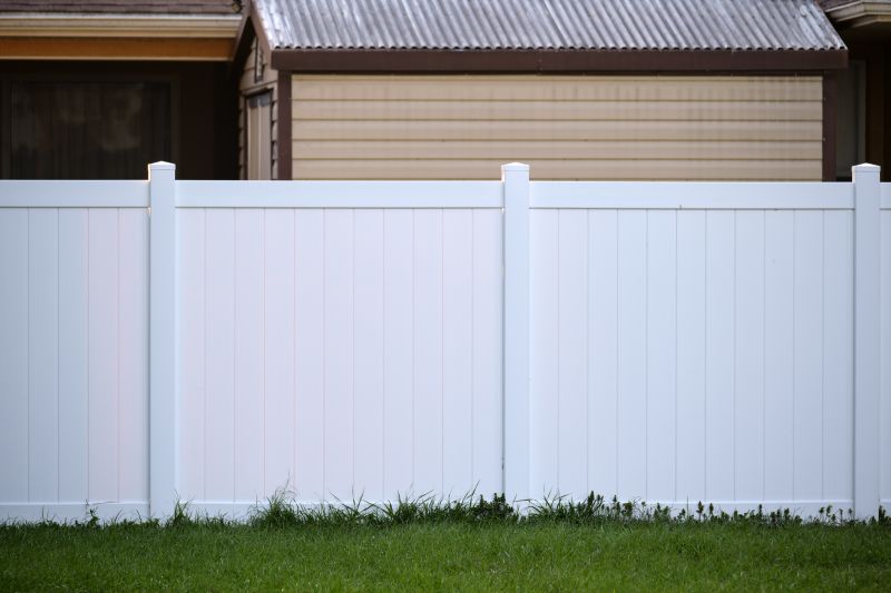 Vinyl Horse Fence Installation